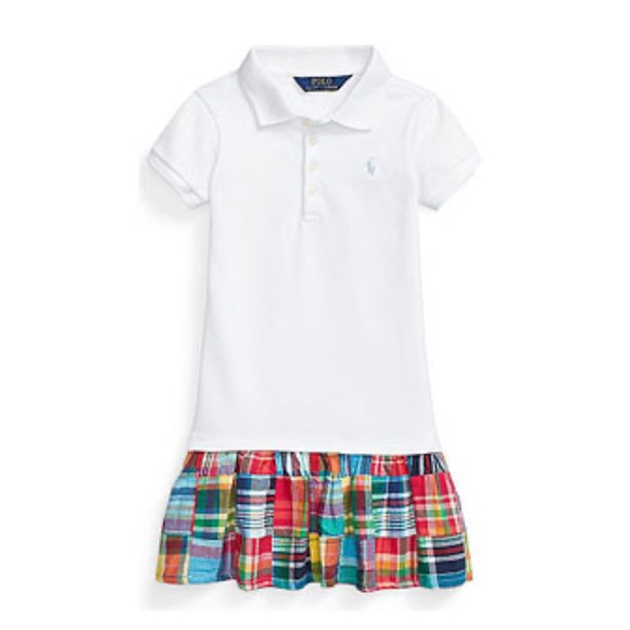 Ralph Lauren Other - Ralph Lauren Main Street White Logo Polo Dress